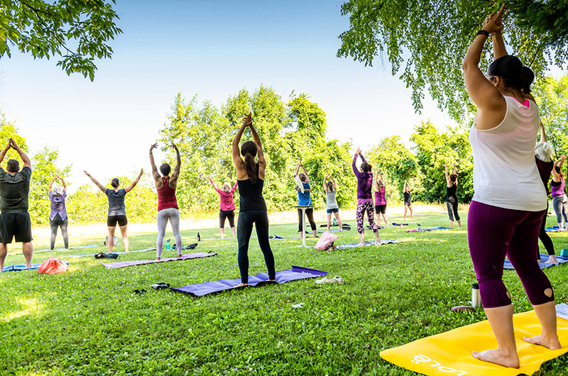 Yoga samedi zen méditation groupe événement