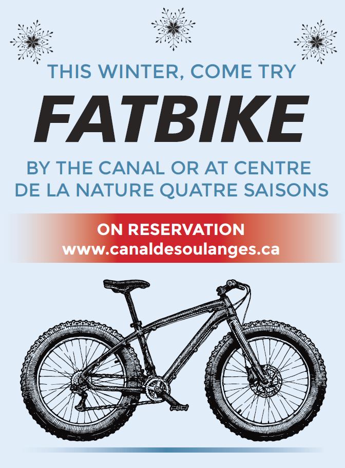 Fatbike hiver canal
