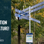 Nouvelle signalisation implantée dans le parc nature