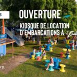 Ouverture du kiosque de location à L'Embouchure