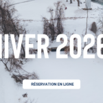 Kiosque de location de Fatbike au Parc nature de Pointe-des-Cascades